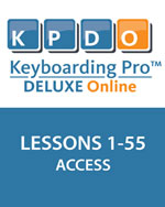 Keyboarding Pro Deluxe Online, Lessons 1-55 Instant Access Code, 1st Edition