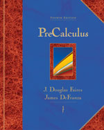 Pre Calculus: Custom Edition, 4th edition Faires and DeFranza